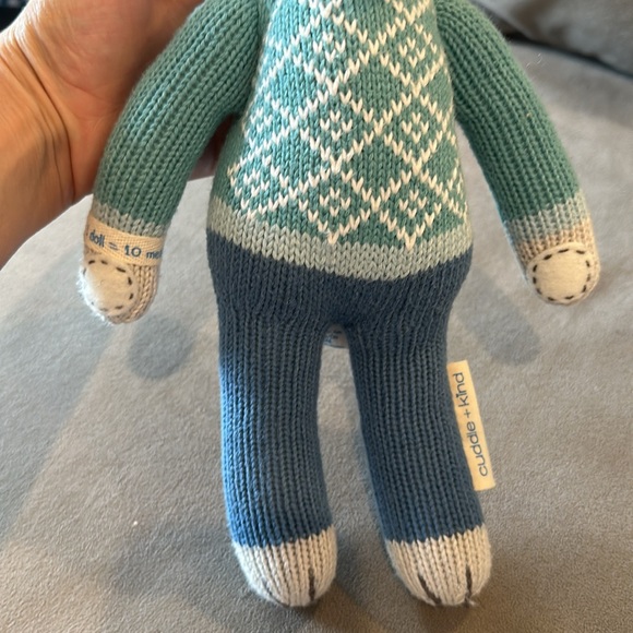 Cuddle + Kind Benedict the Bunny stuffed animal 13” - Picture 4 of 6